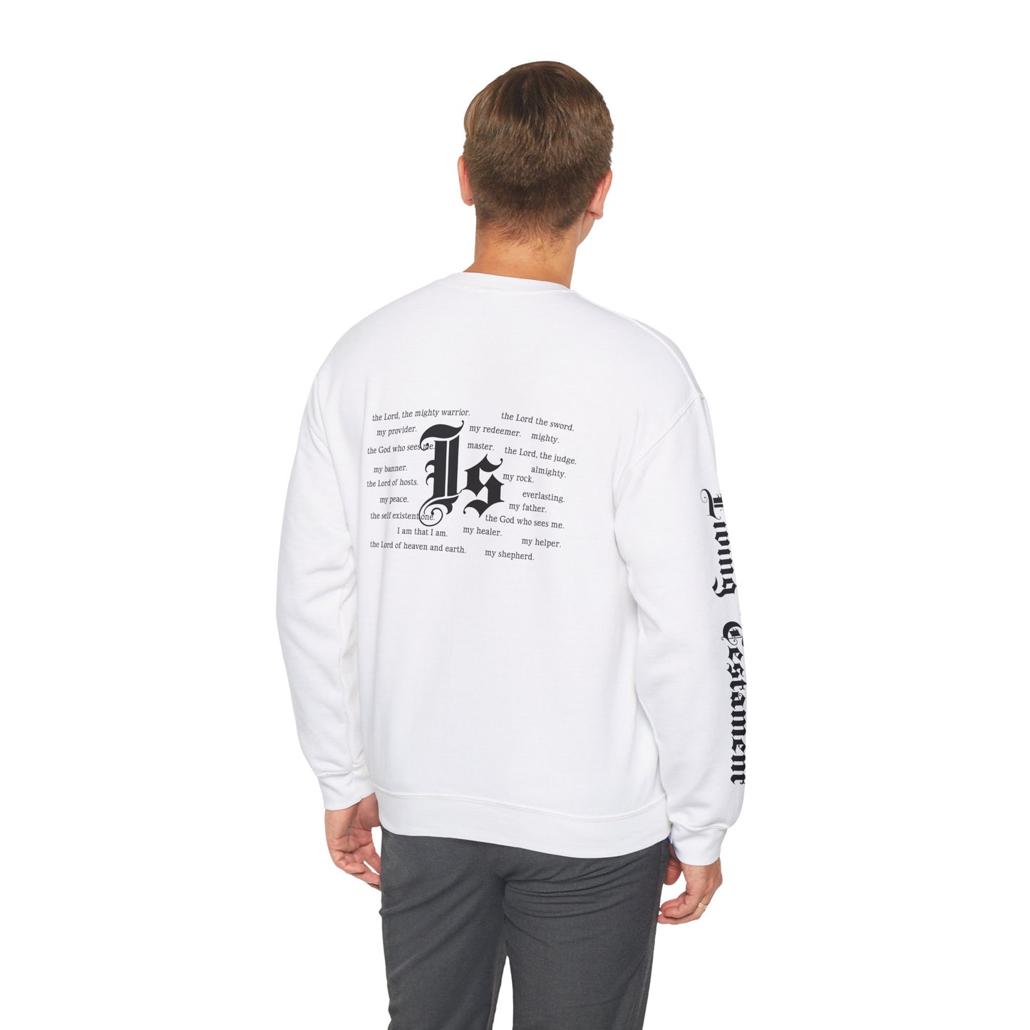 God Is White Unisex Crewneck Sweatshirt