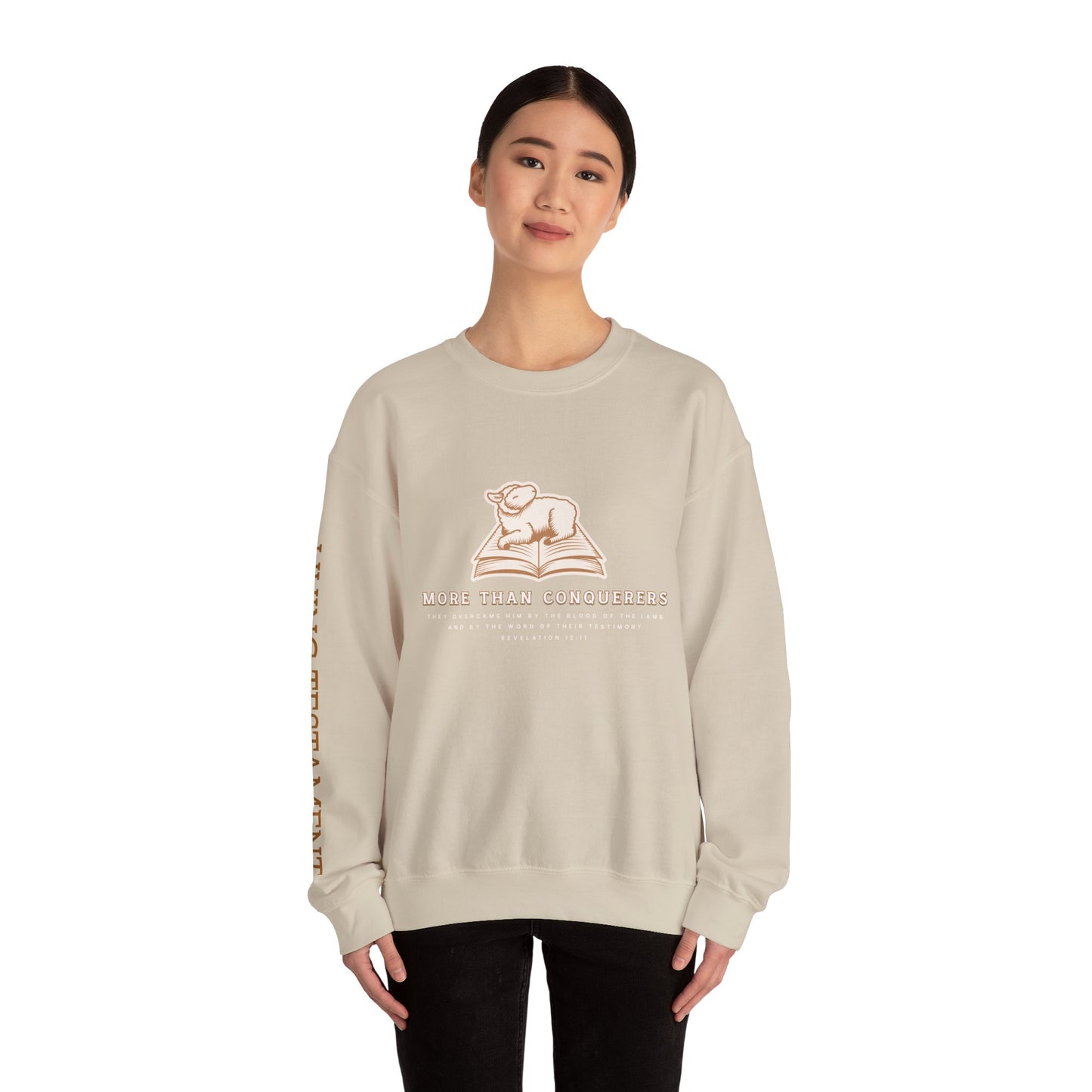 More Than Conquerors Unisex Crewneck Sweatshirt