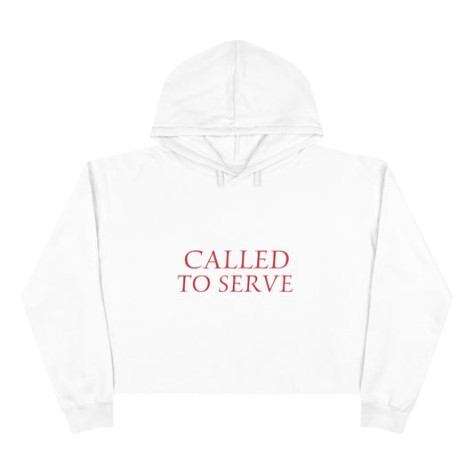 Called to Serve Crop Hoodie