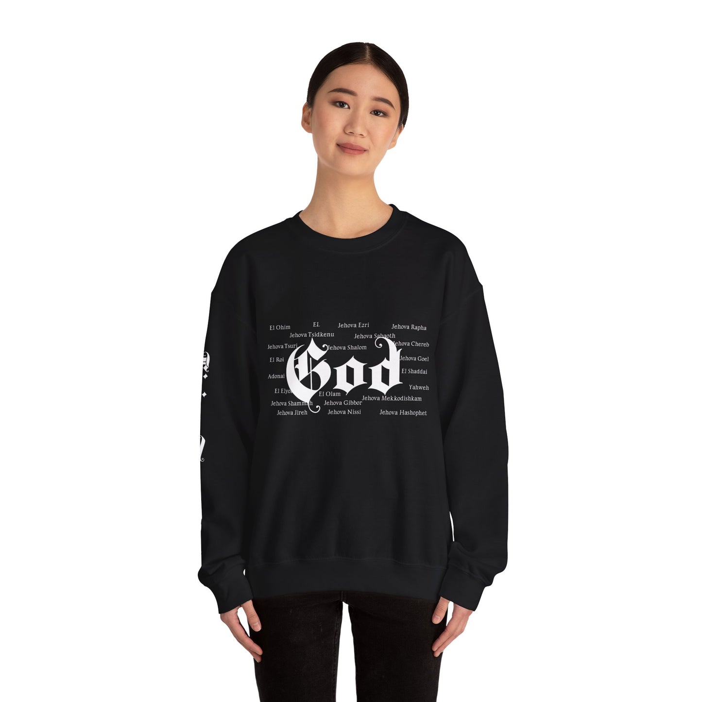 God Is Black Unisex Crewneck Sweatshirt