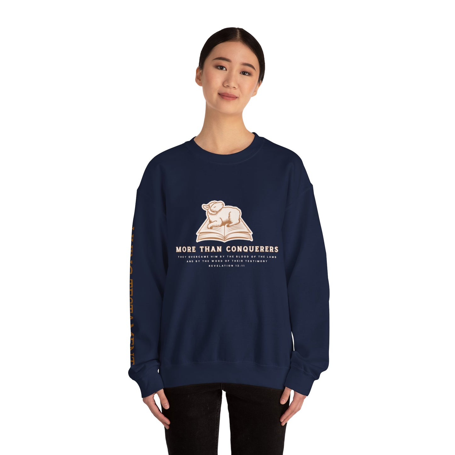 More Than Conquerors Unisex Crewneck Sweatshirt